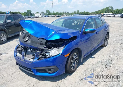 2017 Honda Civic Ex z USA, uszkodzony, nr VIN 2HGFC2F78HH557331